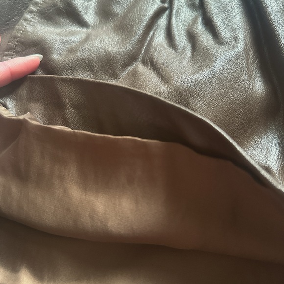 NWT PU leather shorts - Picture 6 of 6